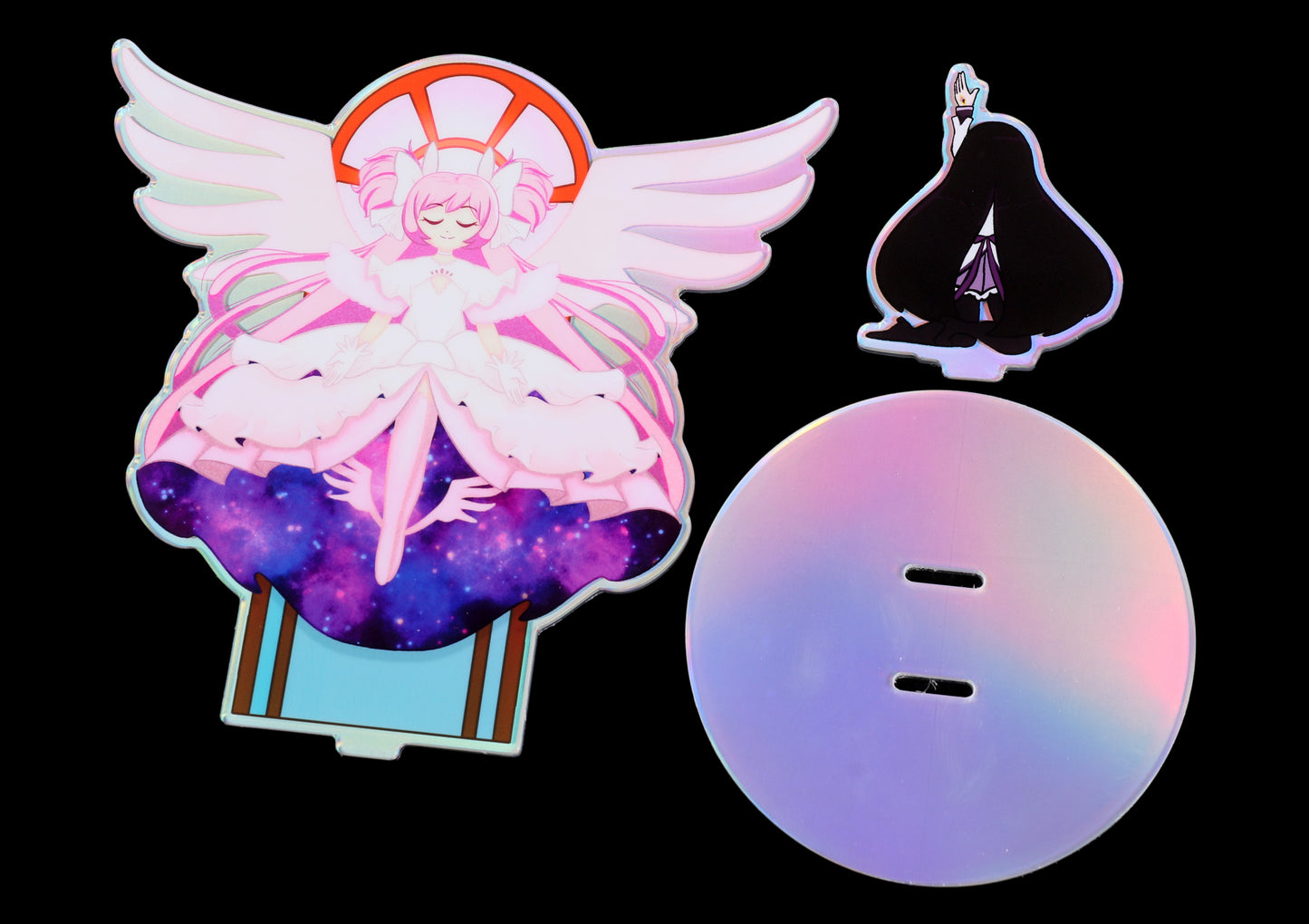 Goddess Madoka and Homura Standee