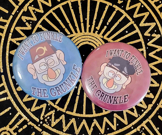 Funkle the Grunkle Buttons